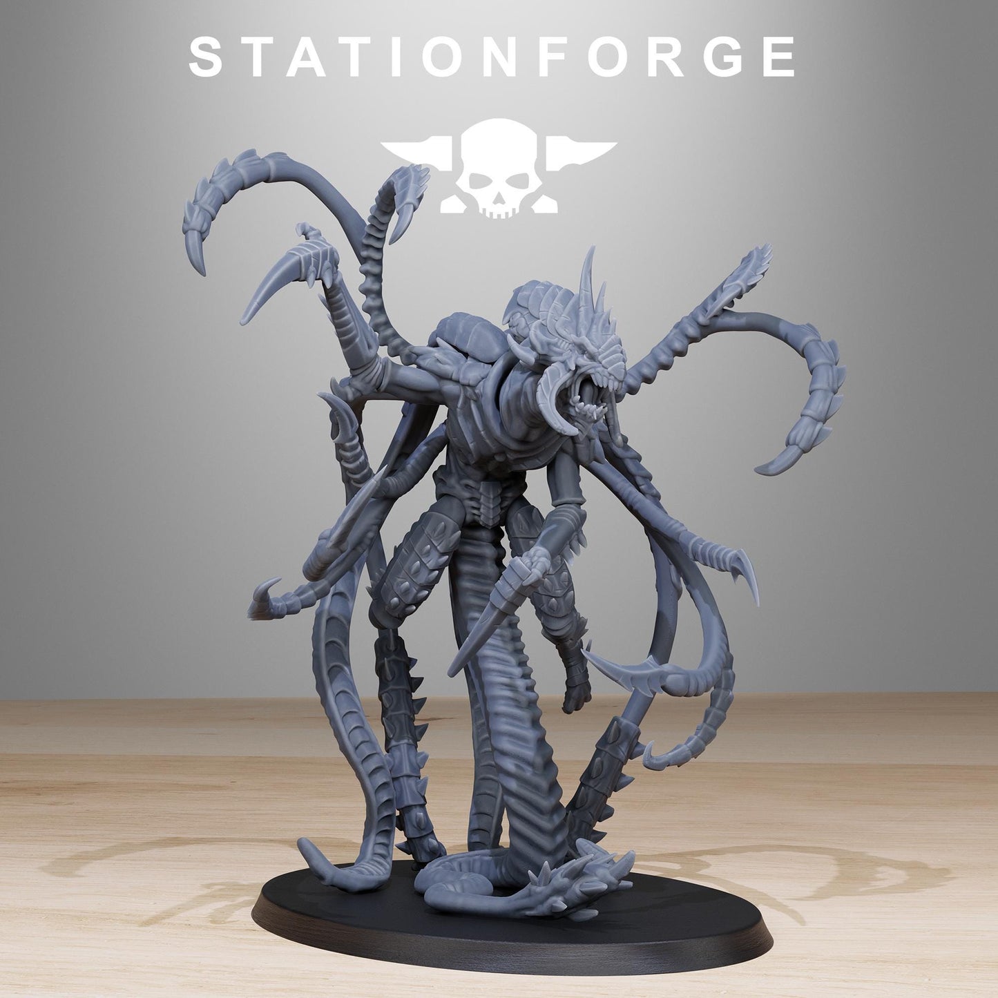 Station Forge Xenarid Assassin Proxy minitures Tabletop RPG Wargaming