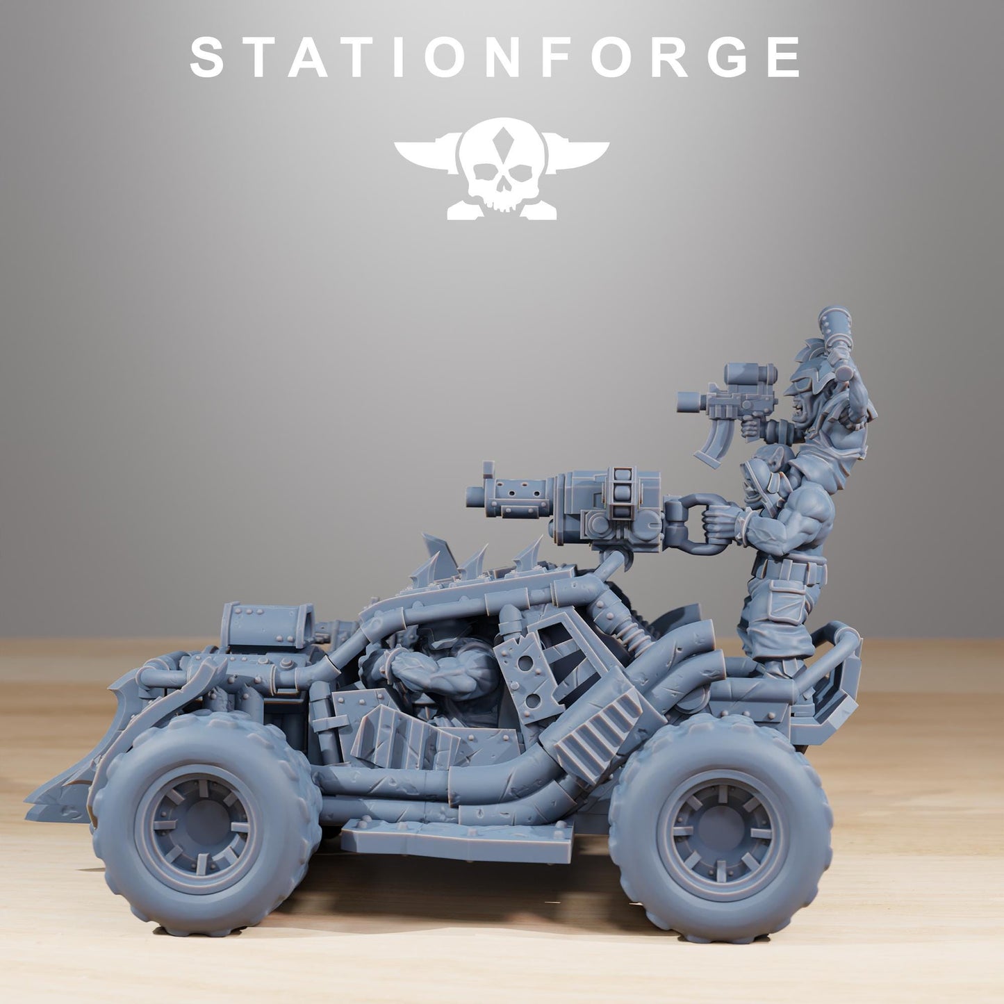 Station forge Orkaz Speedsters Proxy minitures Tabletop RPG Wargaming 3 to choose from