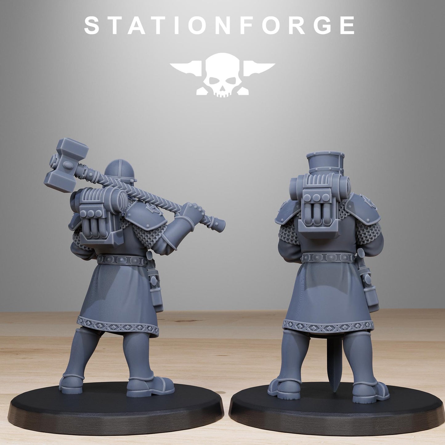 Station Forge Vodalites Melee 3d printed proxie Wargames