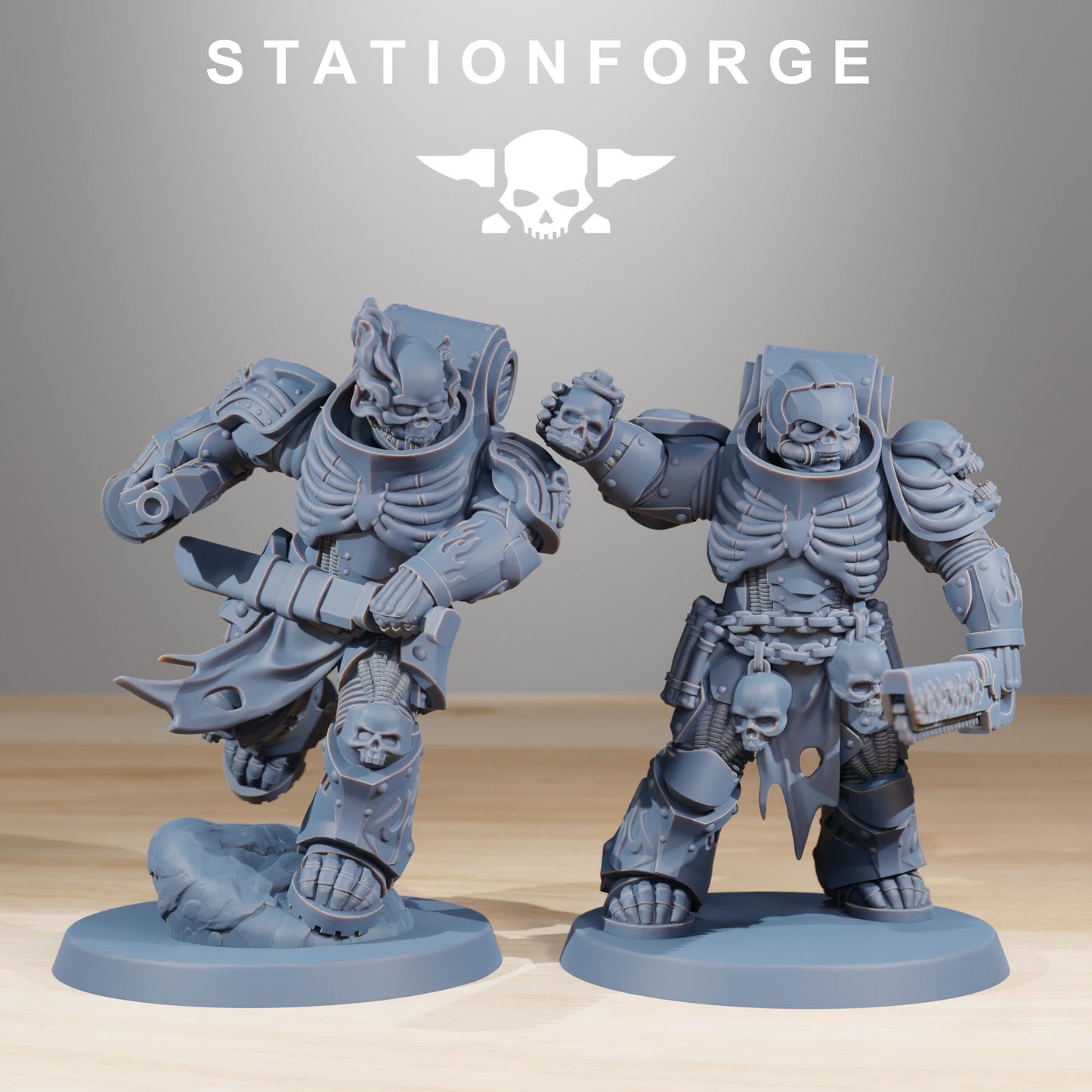 Station Forge Socratis Crusaders Team Proxy minitures Tabletop RPG Wargaming