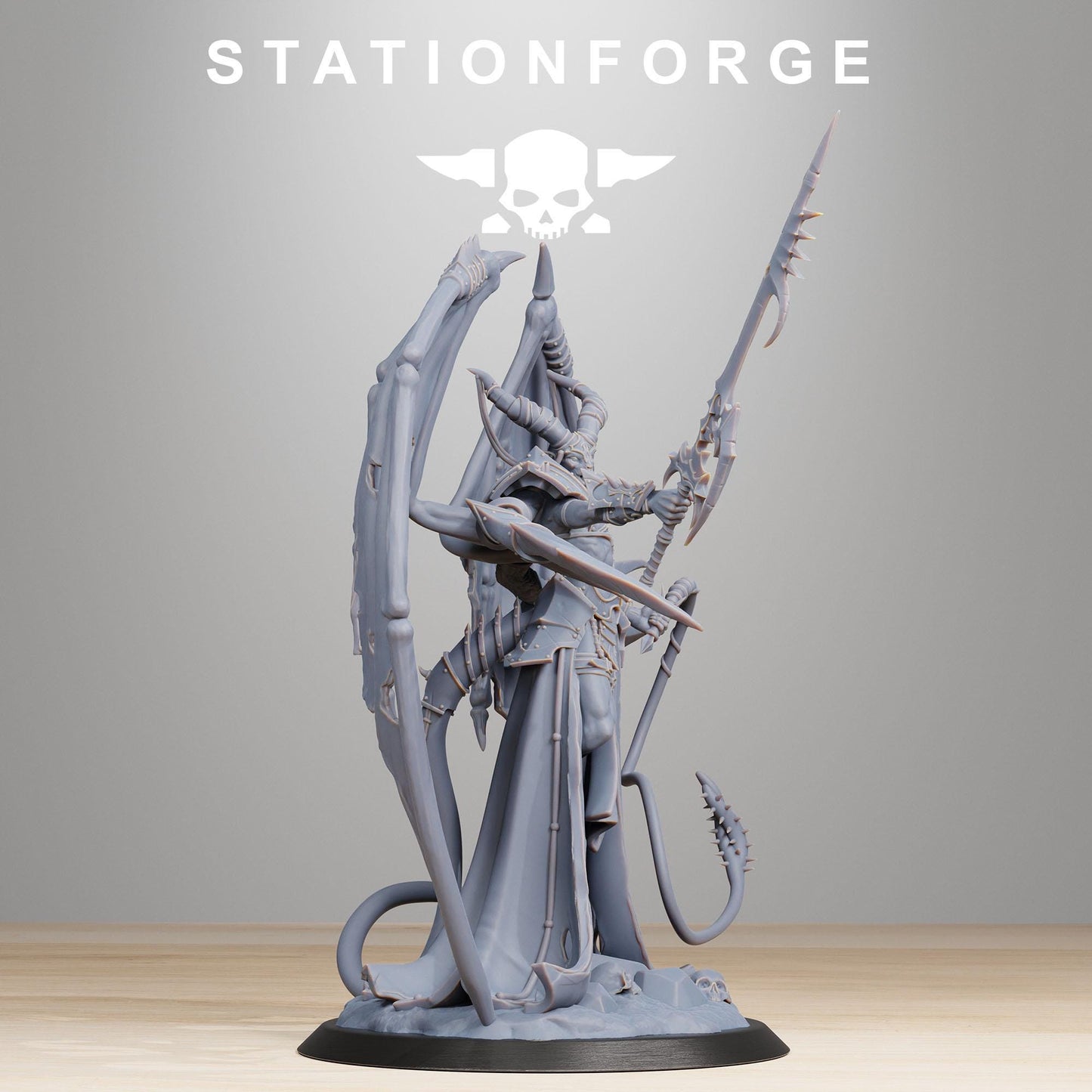 Station Forge Demon Queen Big model 93mm base Proxy minitures Tabletop RPG Wargaming