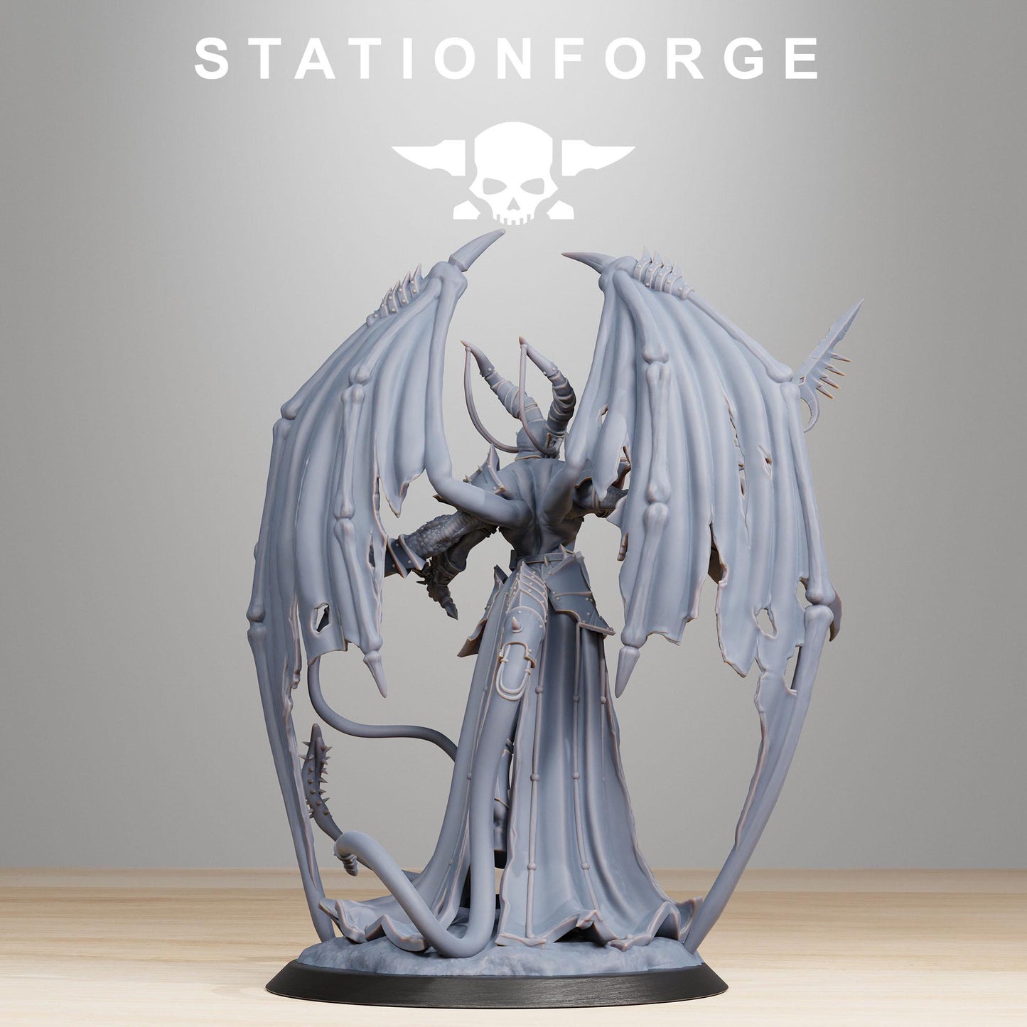 Station Forge Demon Queen Big model 93mm base Proxy minitures Tabletop RPG Wargaming