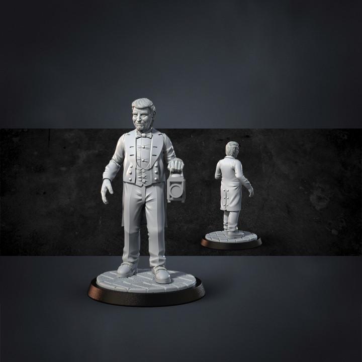 Miniatures for Horror Games Set 2 dnd approx 35mm high Abs resin