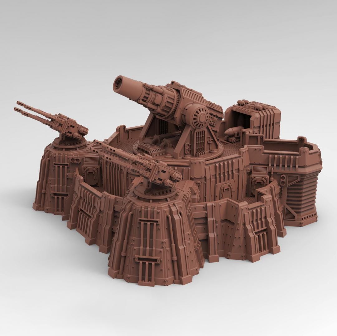 Planetary Defense Cannon Sci fi Structure Scenery Terrain 28/32mm RPG Wargaming custom weapon choice now available