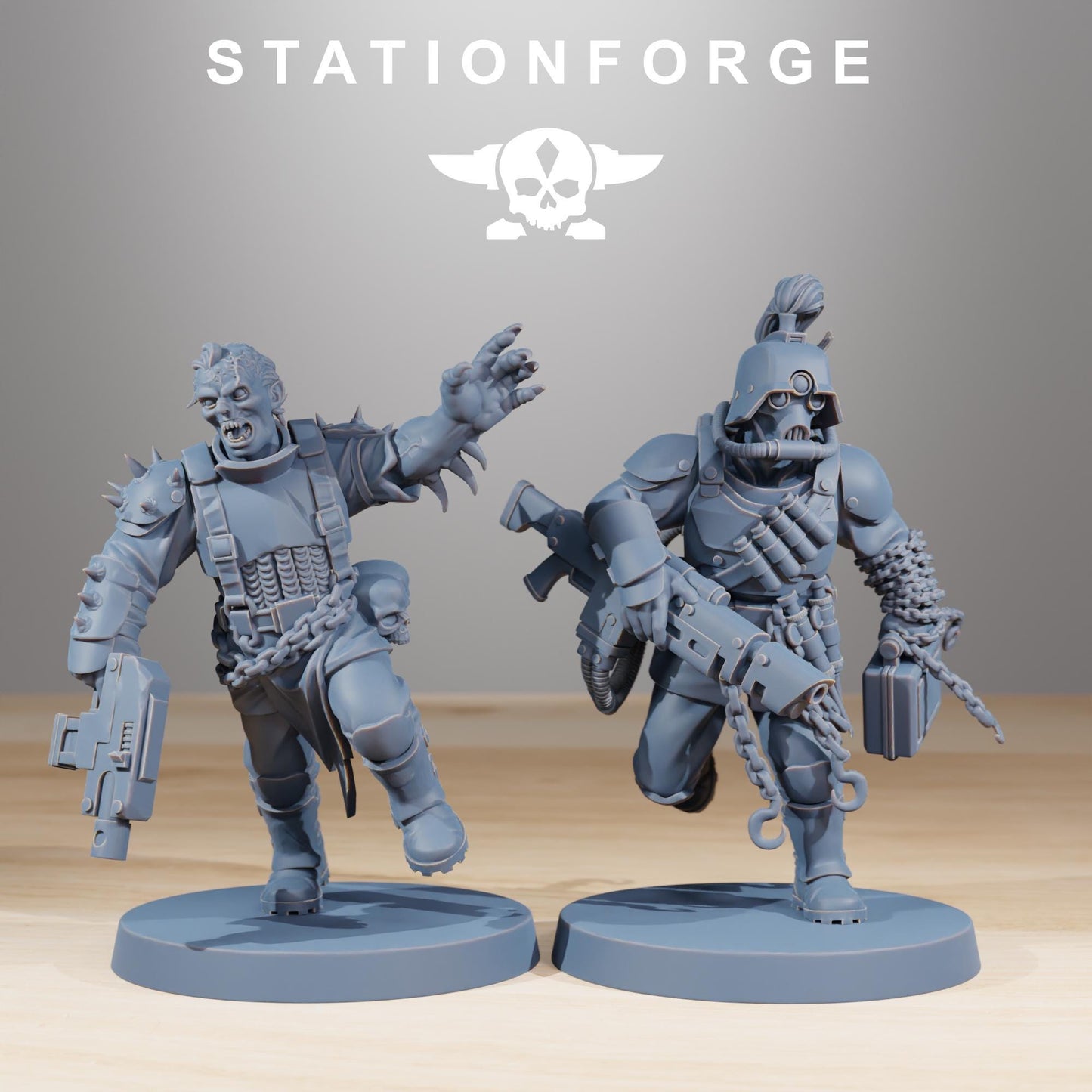 Station Forge Corrupted Guard The Forsaken Team Proxy minitures Tabletop RPG Wargaming