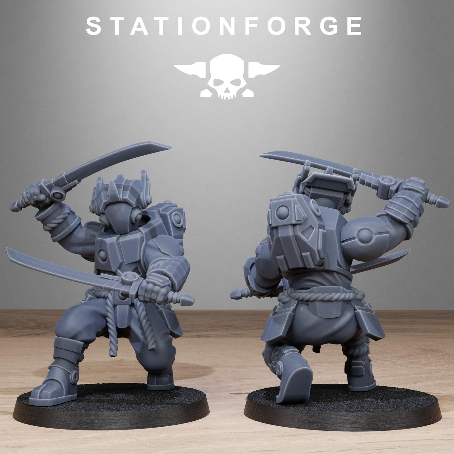 Station ForgeTarion Melee Infantry Proxy minitures Tabletop RPG Wargaming