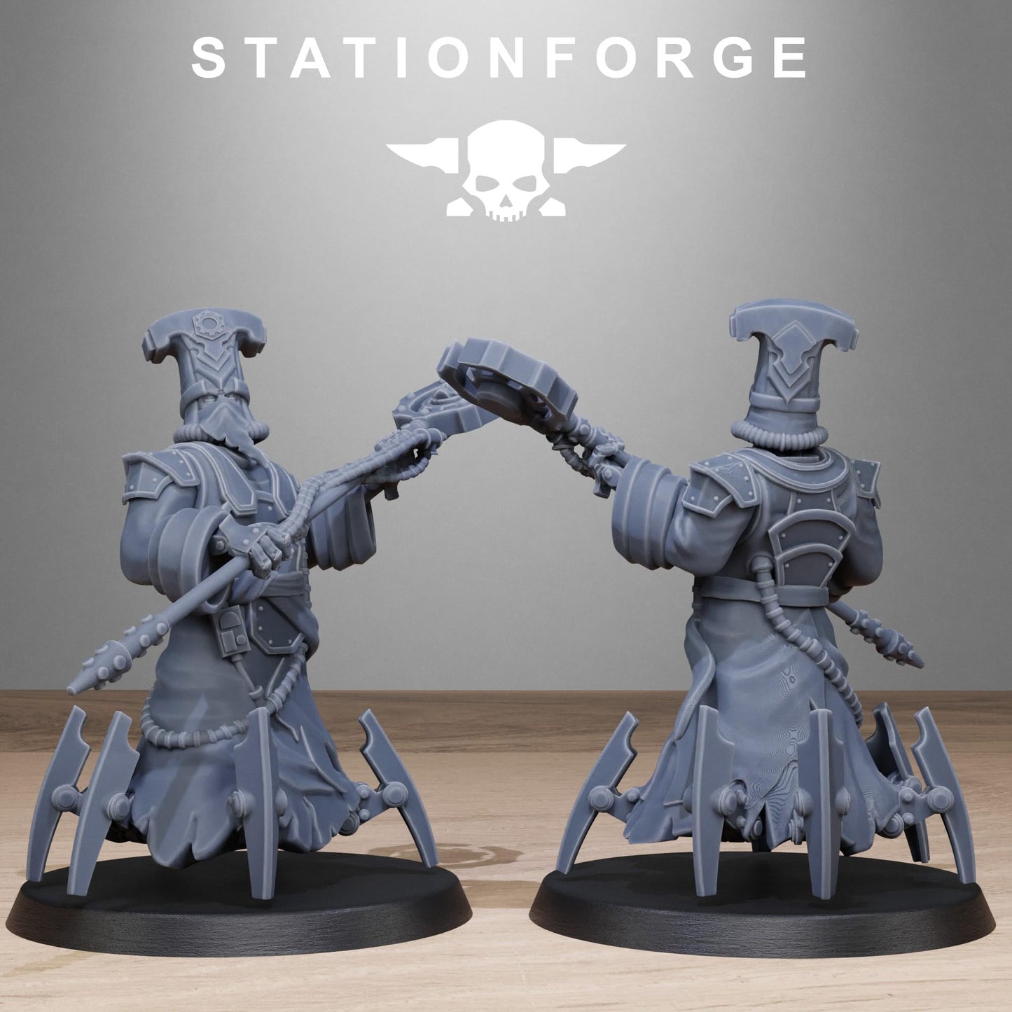 Station Forge Scavenger_Scorchers Proxy minitures Tabletop RPG Wargaming