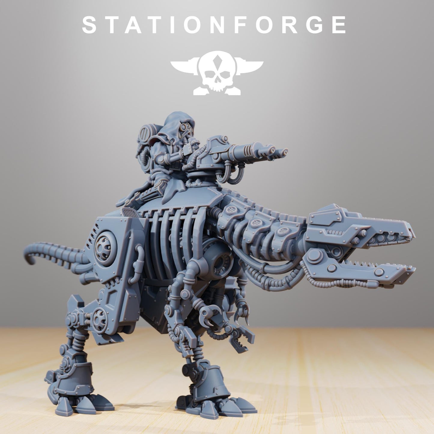 Station Forge Scavenger Alpha Rider Team Proxy minitures Tabletop RPG Wargaming