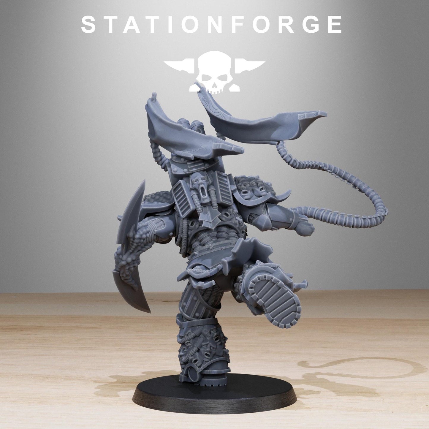 Station Forge Corrupted Socratis Punisher Proxy minitures Tabletop RPG Wargaming