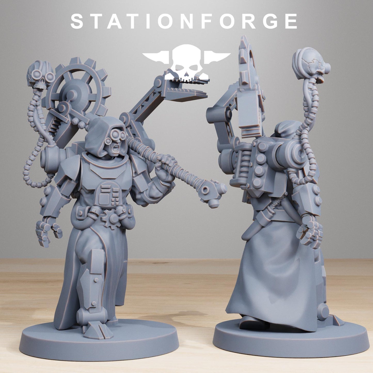 Station Forge Scavenger Vicars Proxy minitures Tabletop RPG Wargaming