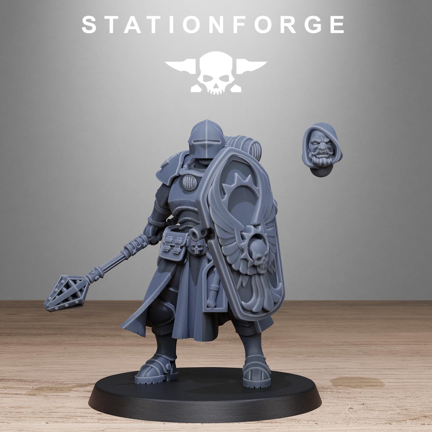 Station ForgeVodalites_Purifiers 3d printed proxie Wargames