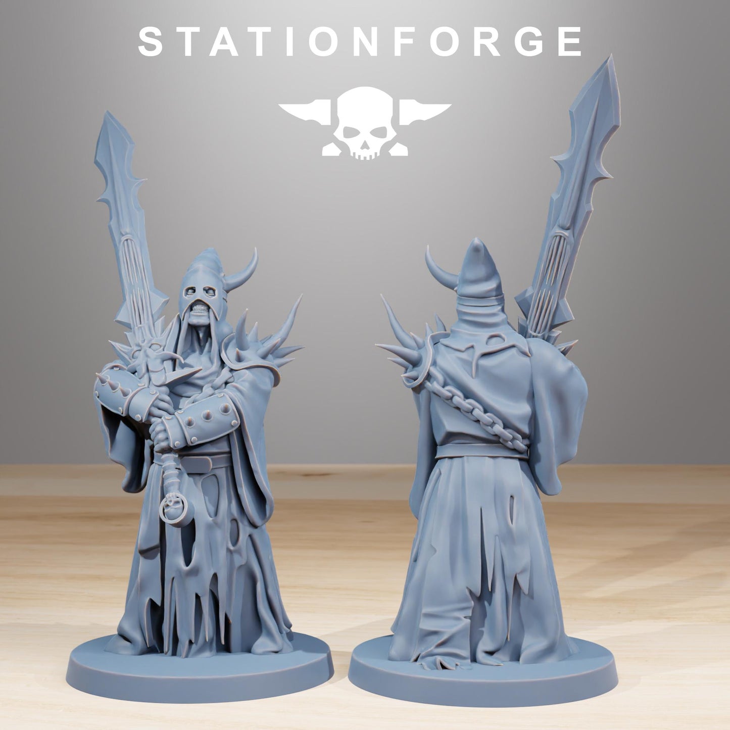 Station Forge Corrupted Guard Fanatics Team Proxy 28mm minitures Tabletop RPG Wargaming