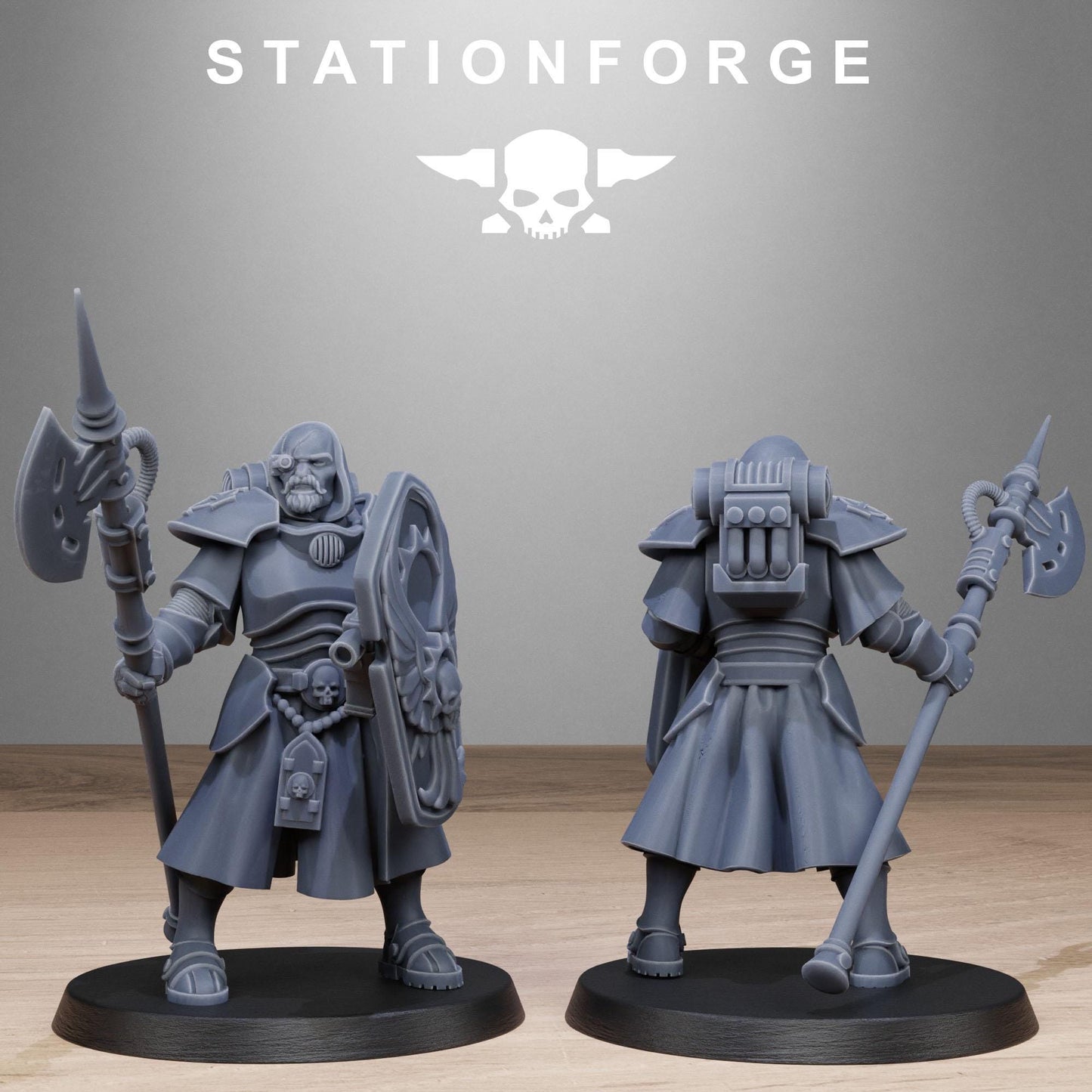 Station ForgeVodalites_Purifiers 3d printed proxie Wargames