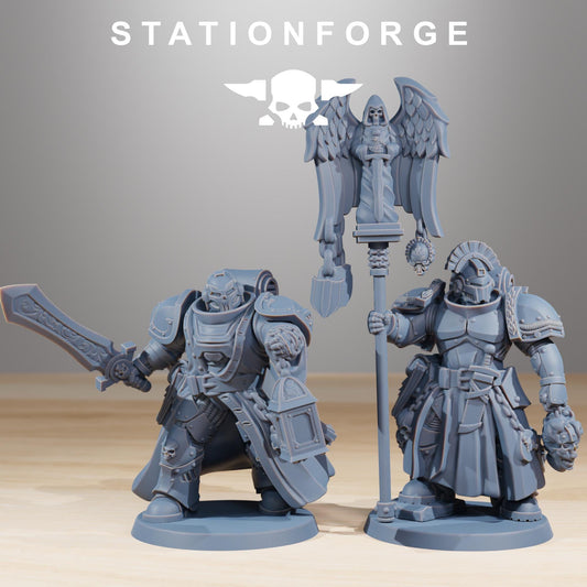 Station Forge Socratis Knights Team Proxy minitures Tabletop RPG Wargaming