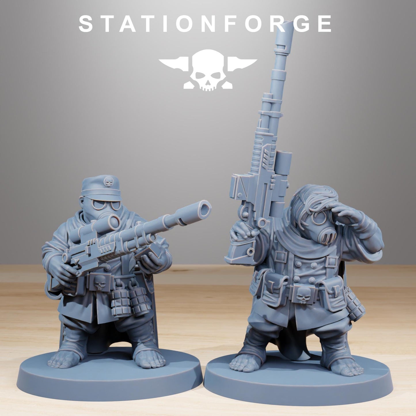 Station Forge Grimguard Skulldart 3d printed proxie Wargames