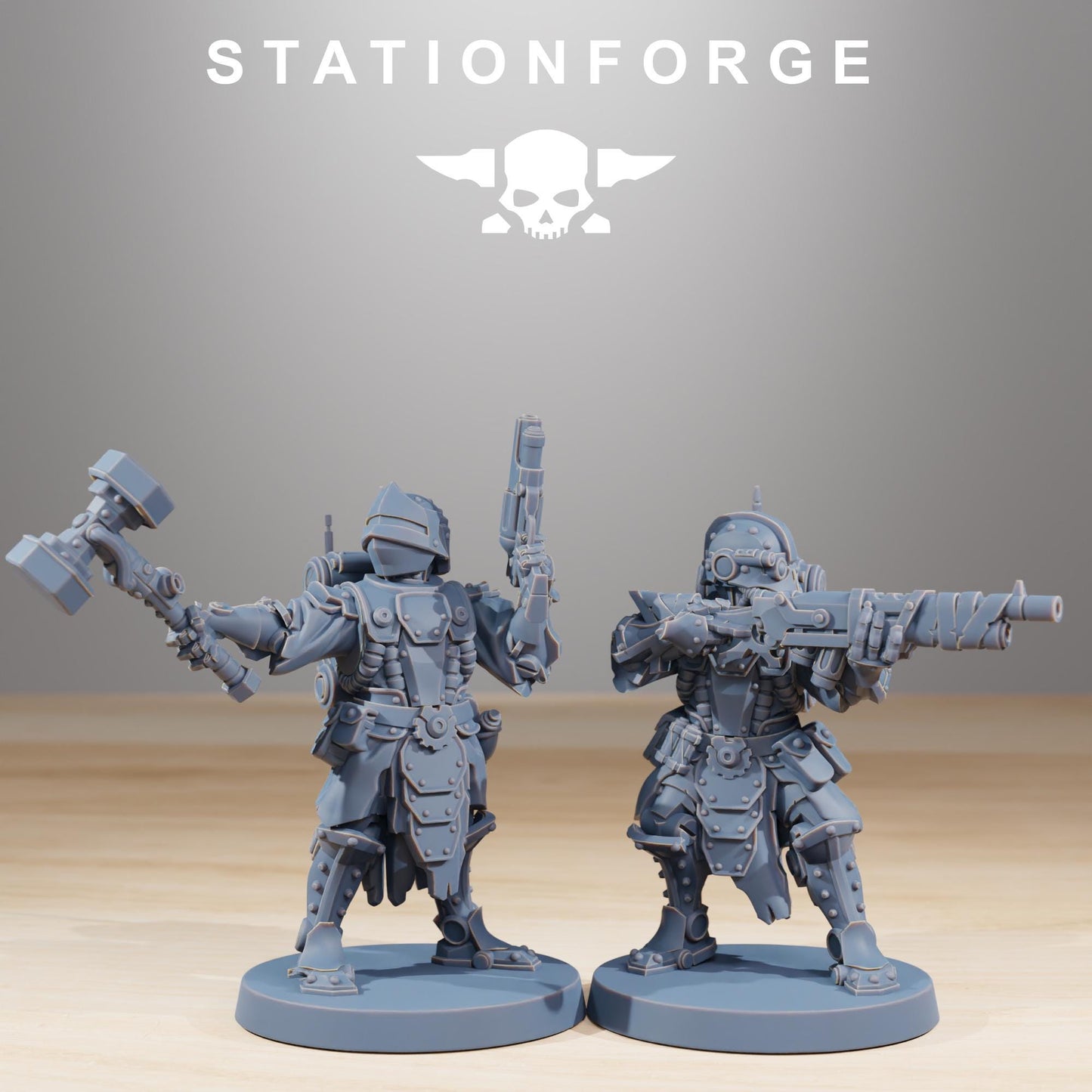 Station Forge Frontliners Infantry Proxy minitures Tabletop RPG Wargaming