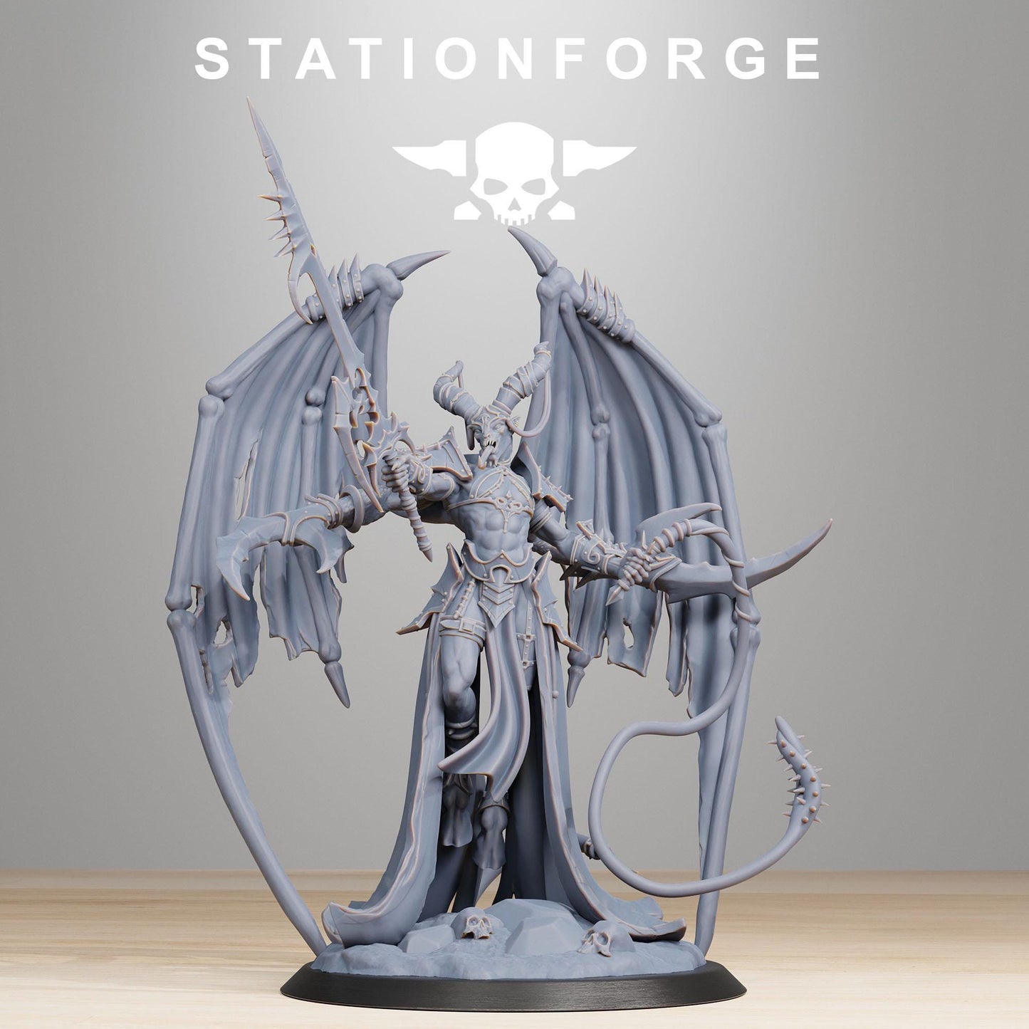 Station Forge Demon Queen Big model 93mm base Proxy minitures Tabletop RPG Wargaming