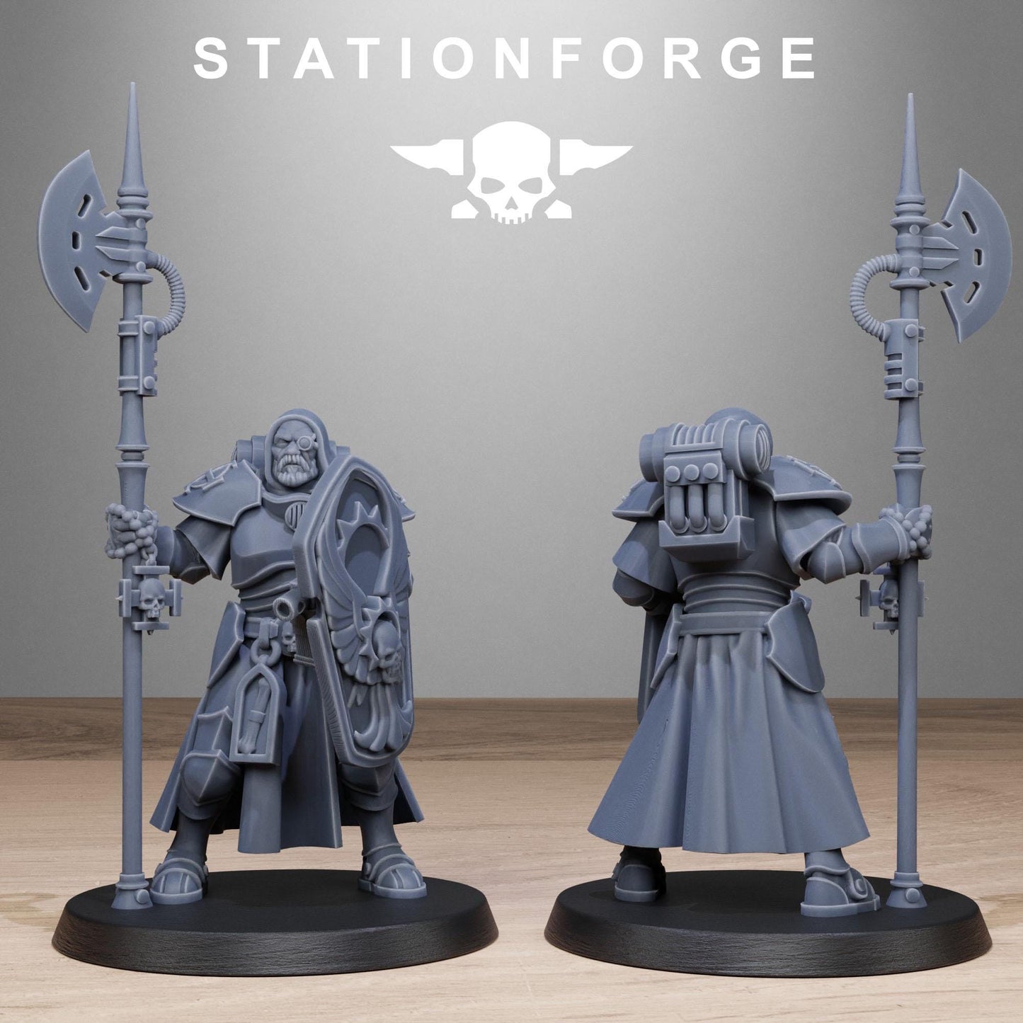 Station ForgeVodalites_Purifiers 3d printed proxie Wargames
