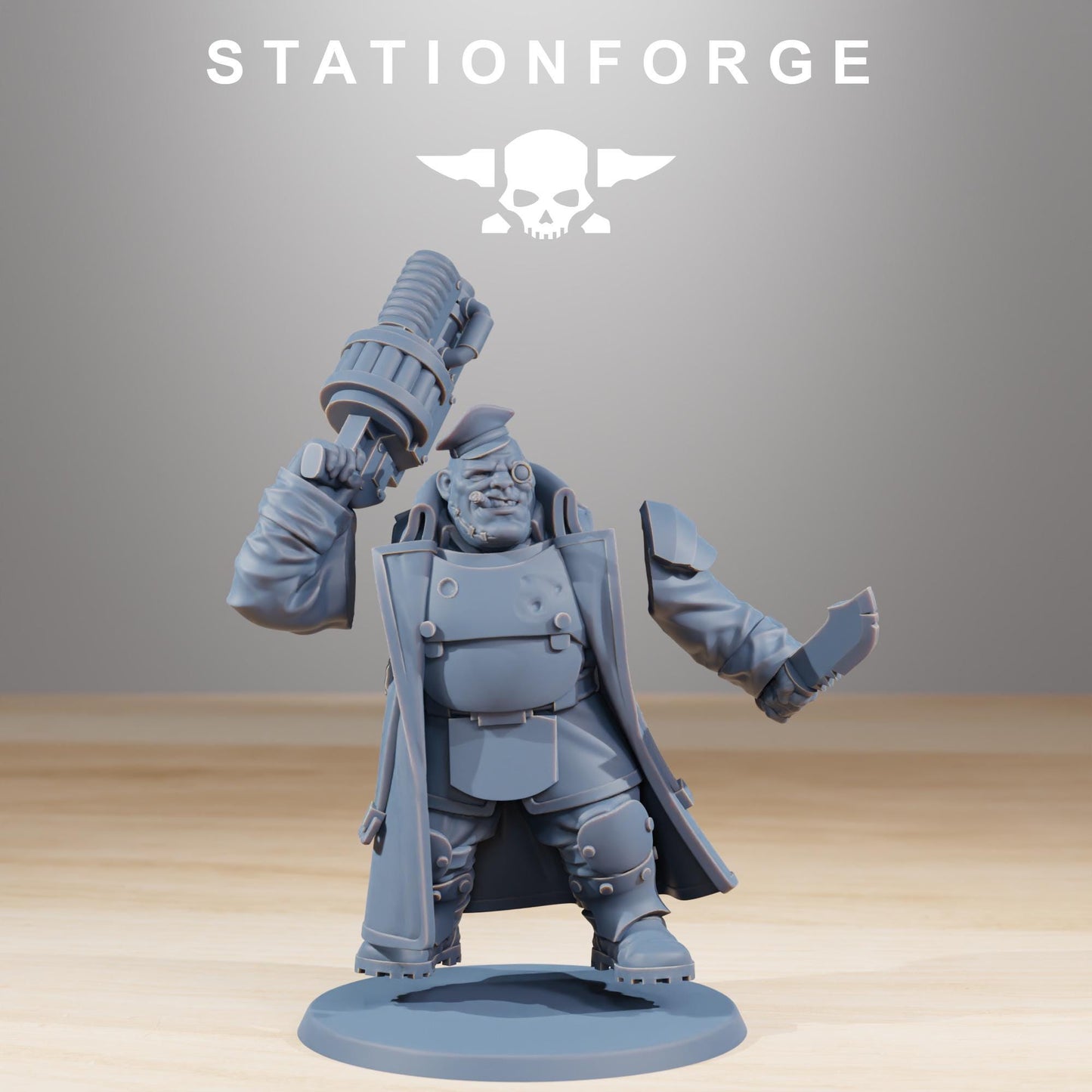 Station Forge GrimGuard GrimGuard Mutants 3d printed proxie Wargames