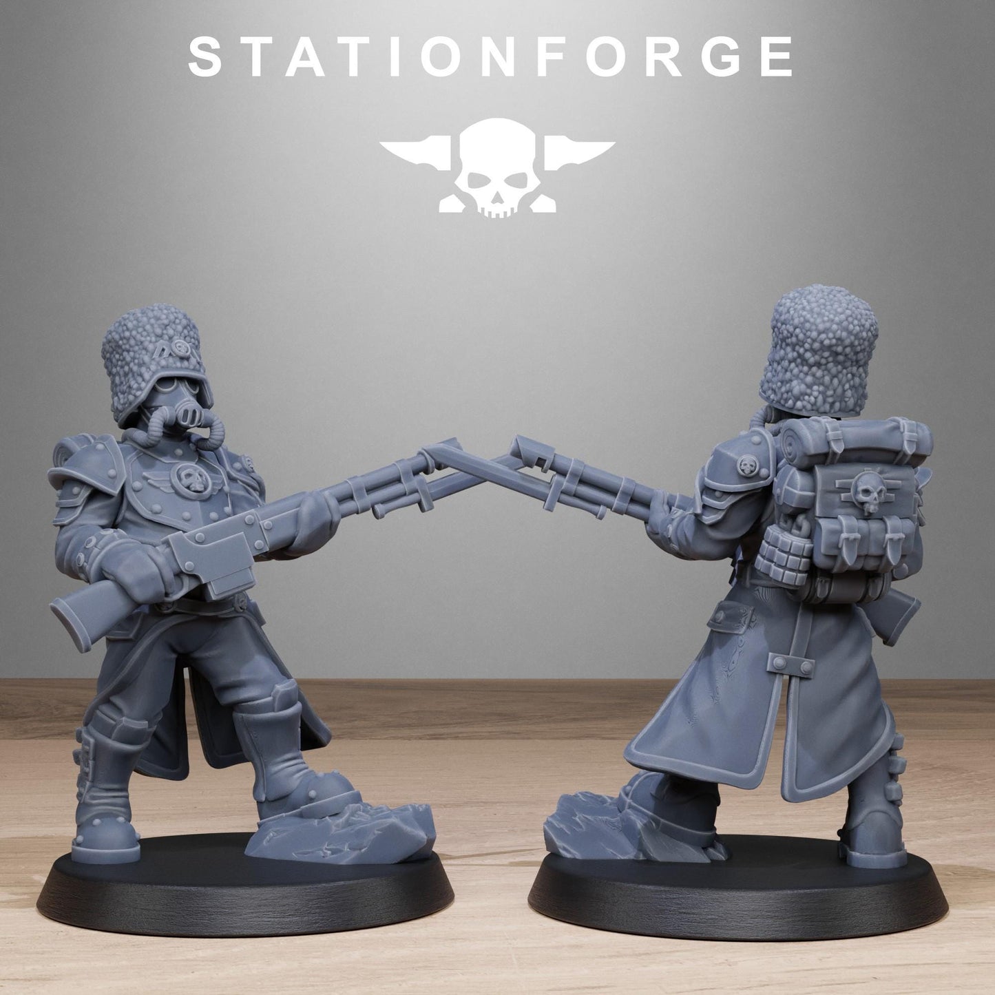 Station Forge Grimguard Royals 3d printed proxie Wargames