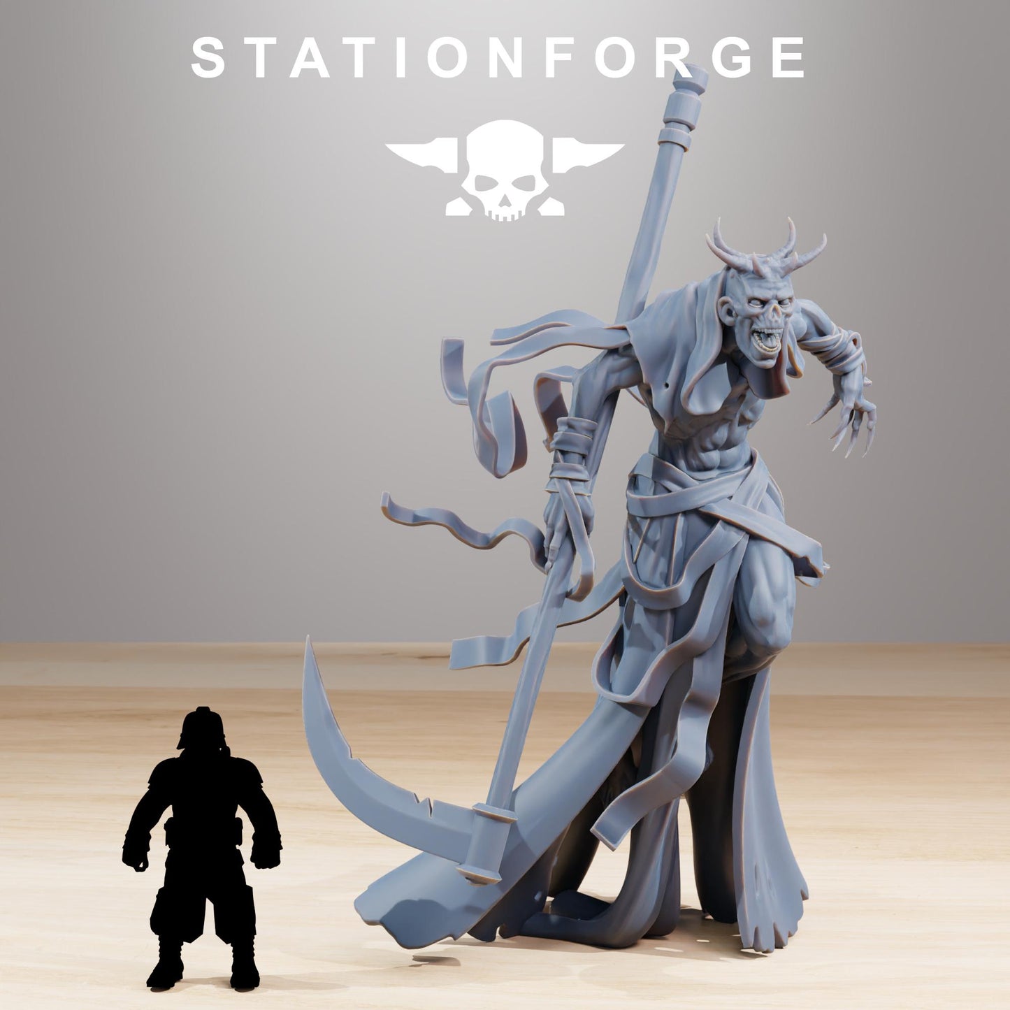 Station Forge Astronet Void Deity Big model 93mm base Proxy minitures Tabletop RPG Wargaming