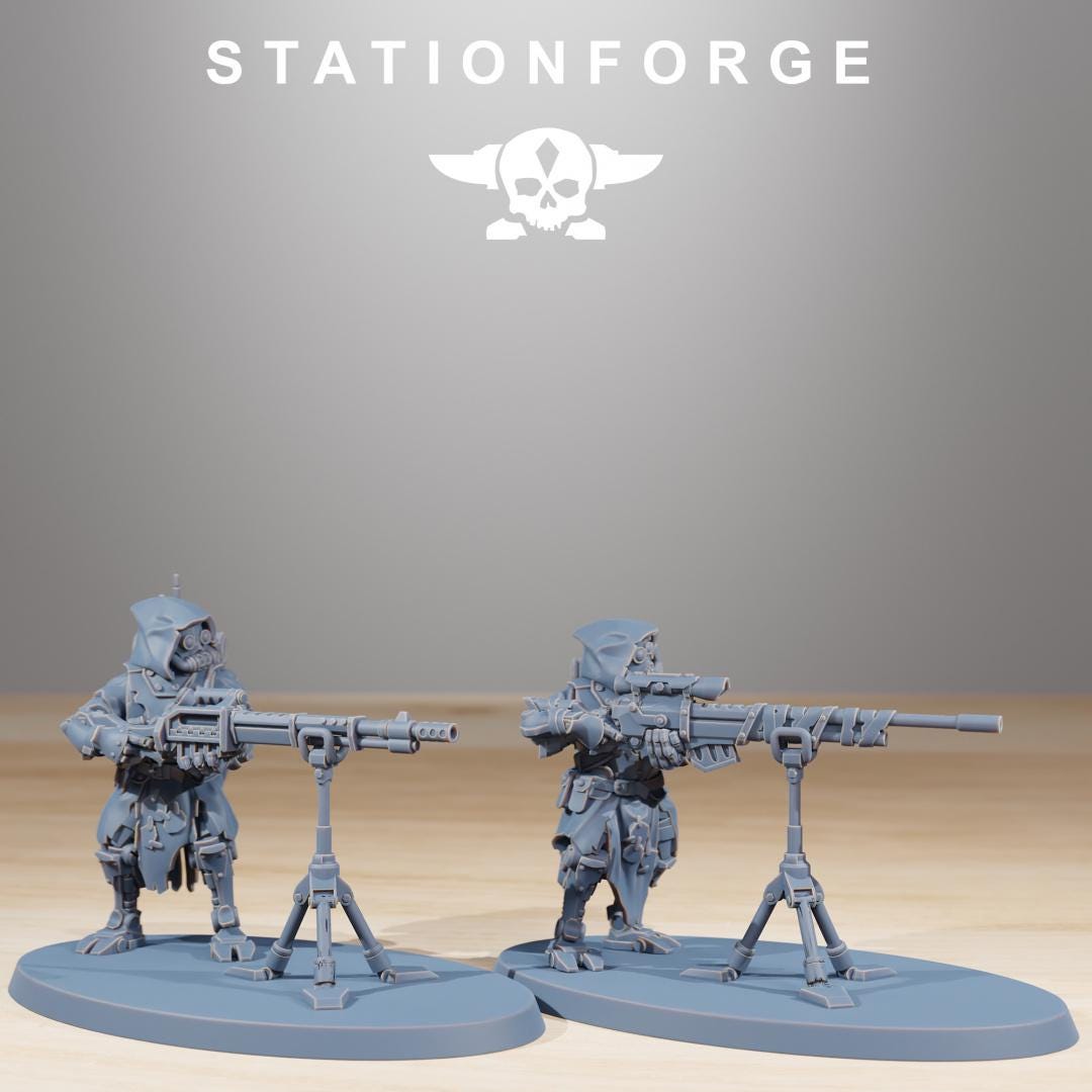 Station Forge Scavenger Rangers Builder Kit Proxy minitures Tabletop RPG Wargaming