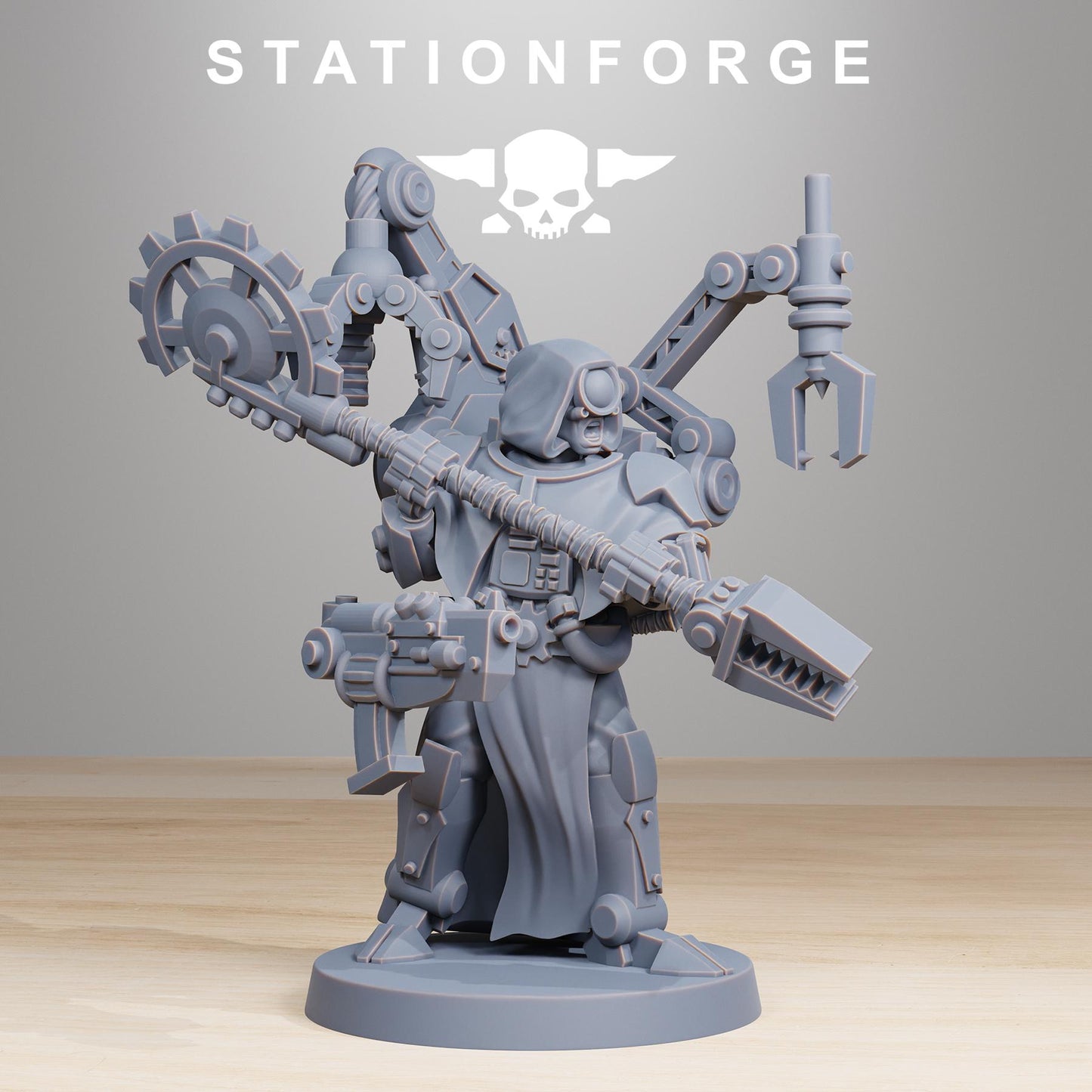 Station Forge Scavenger Vicars Proxy minitures Tabletop RPG Wargaming
