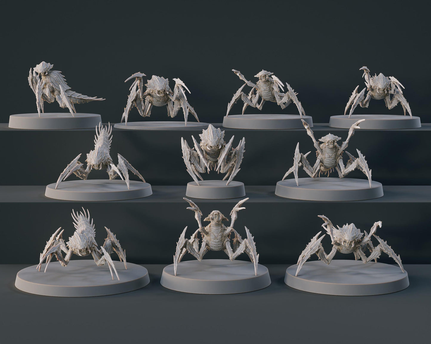 Terminids minitures for Hellish Jumpers Tabletop RPG Wargaming Choose your model