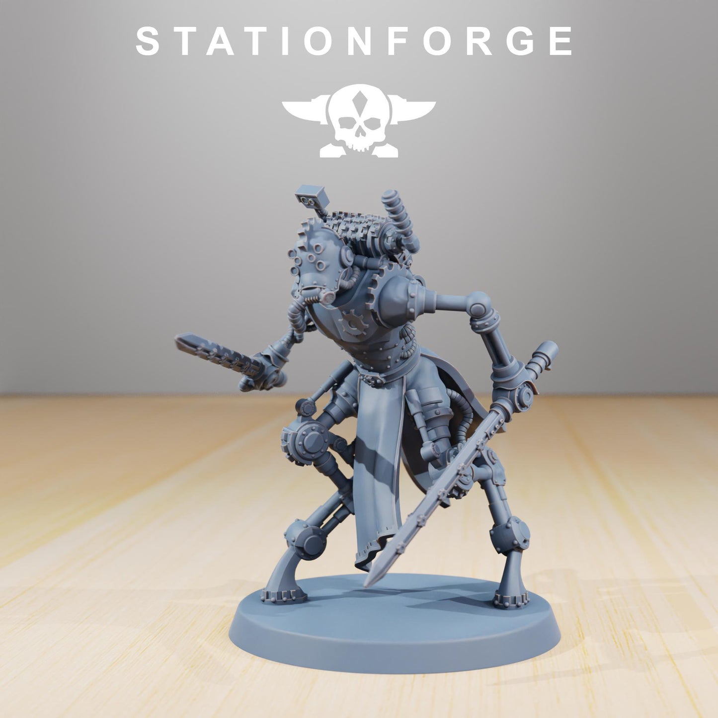 Station Forge Scavenger Runners Proxy minitures Tabletop RPG Wargaming