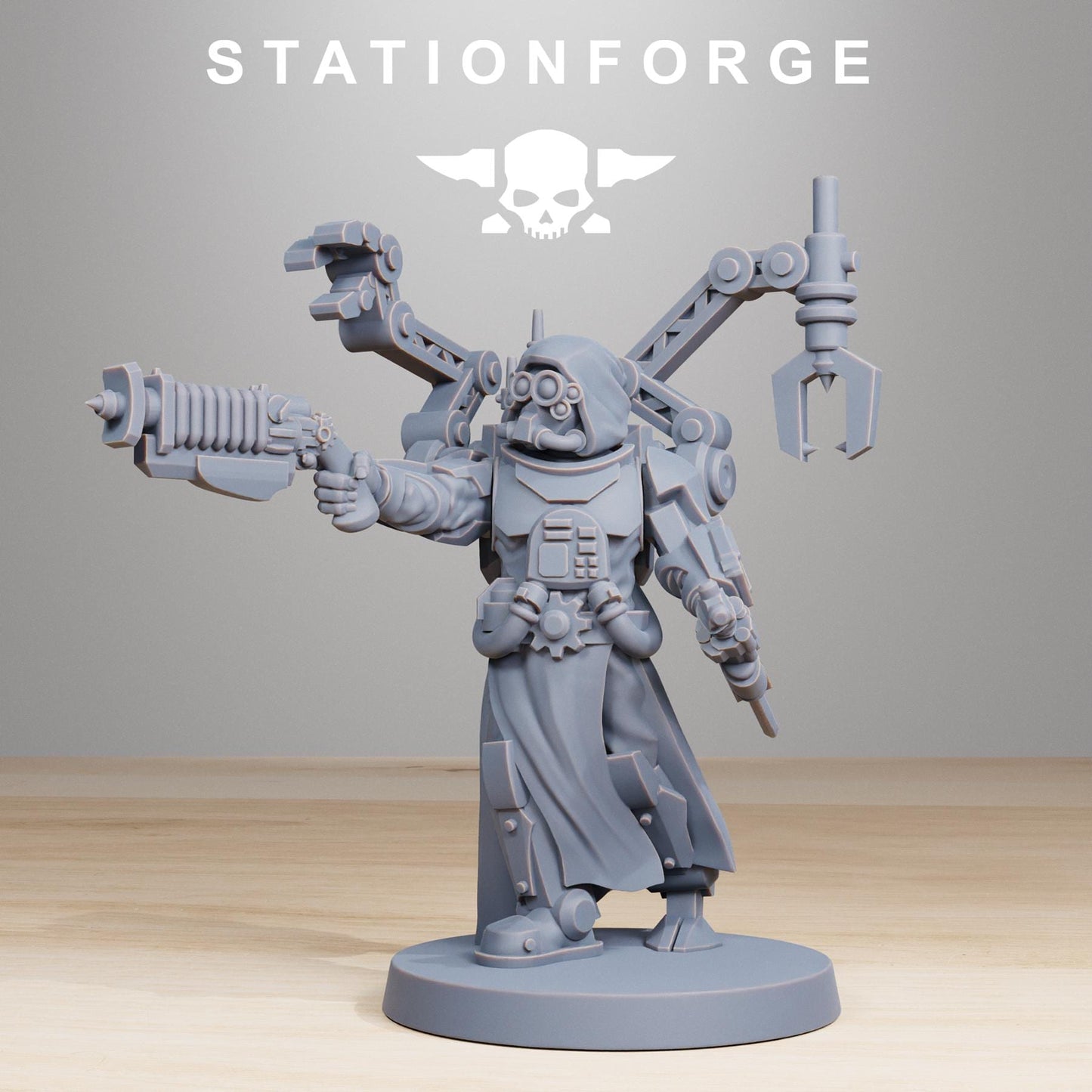 Station Forge Scavenger Vicars Proxy minitures Tabletop RPG Wargaming