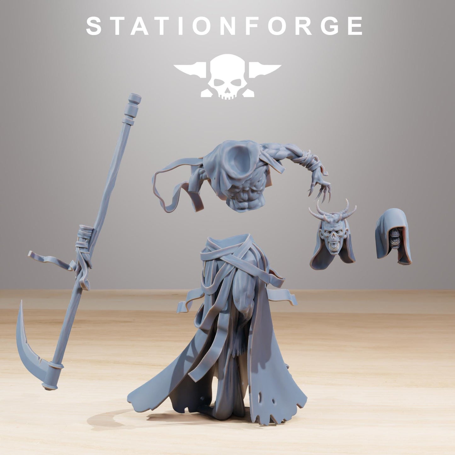 Station Forge Astronet Void Deity Big model 93mm base Proxy minitures Tabletop RPG Wargaming