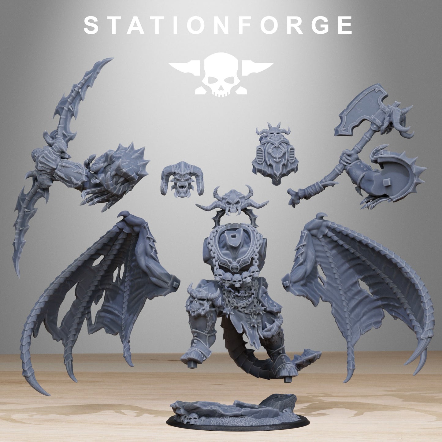 1 x Corrupted Demon Designed by Station Forge