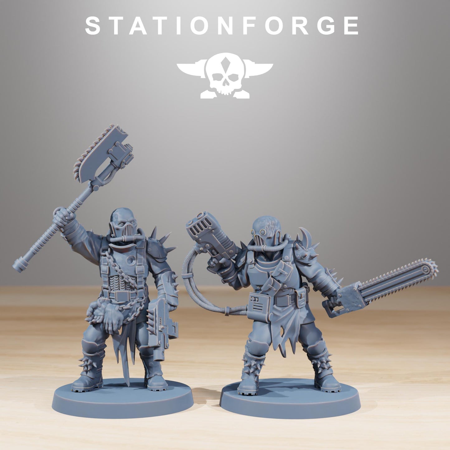 Station Forge Corrupted Guard The Forsaken Team Proxy minitures Tabletop RPG Wargaming