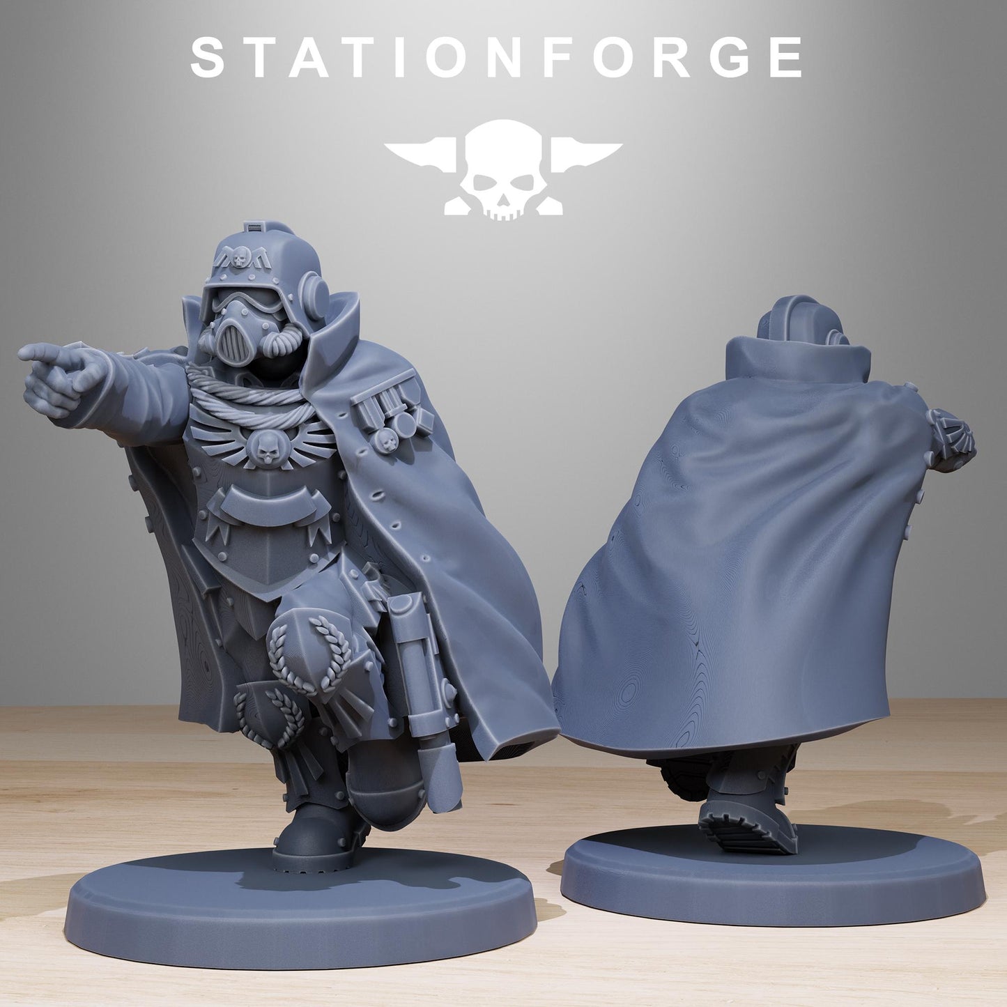 Station Forge GrimGuard_Elites 3d printed proxie Wargames