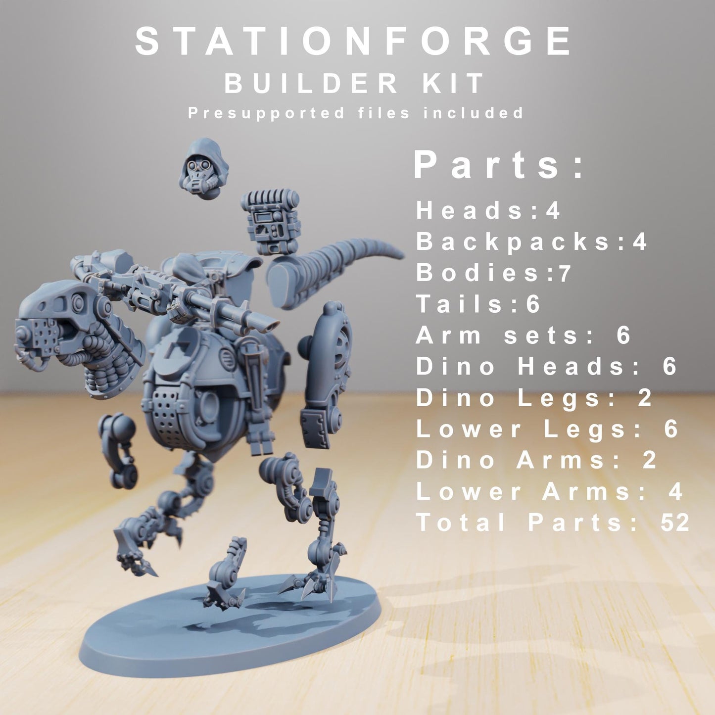 Station Forge Scavenger Riders Team Proxy minitures Tabletop RPG Wargaming