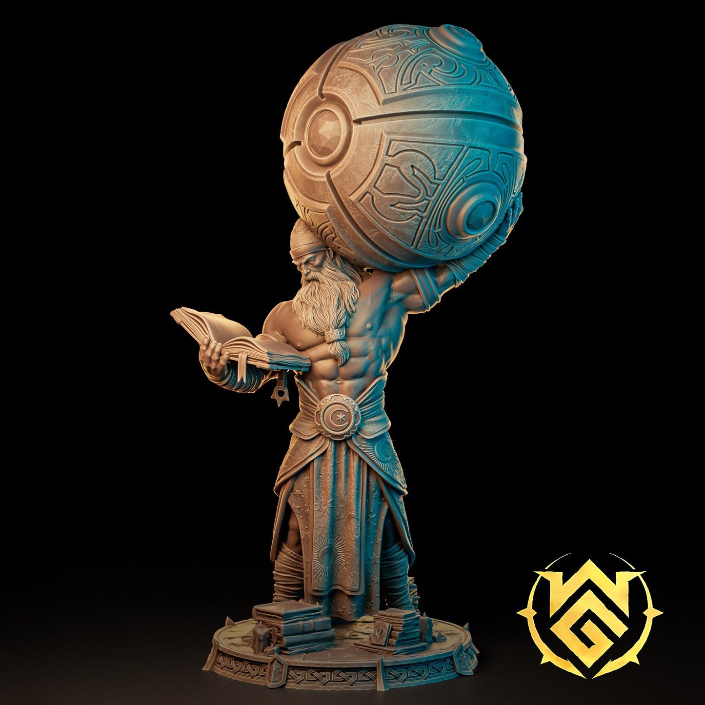 Swolceror Mini designed by The Witchguild comes with base