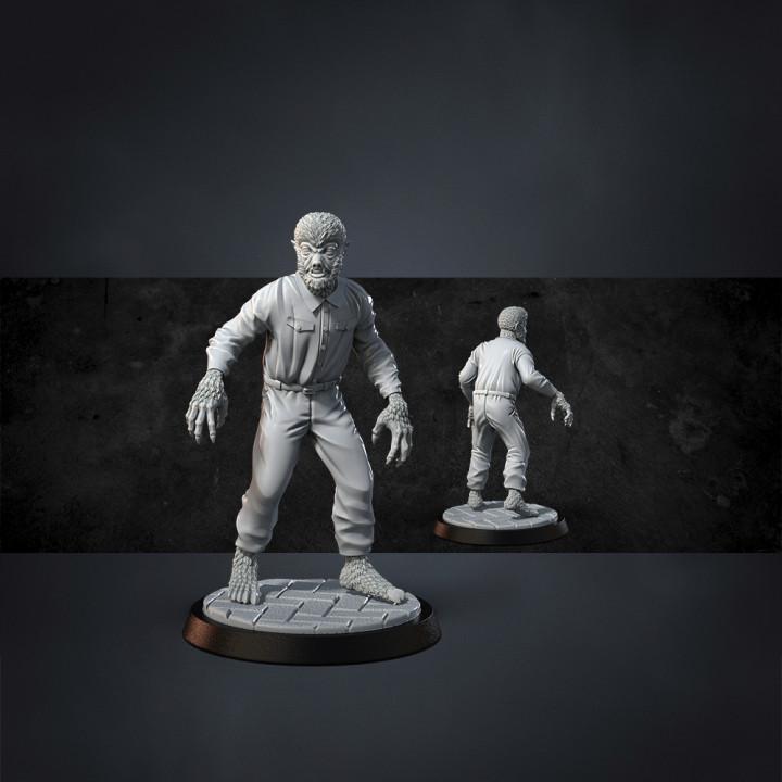 Miniatures for Horror Games Set 2 dnd approx 35mm high Abs resin