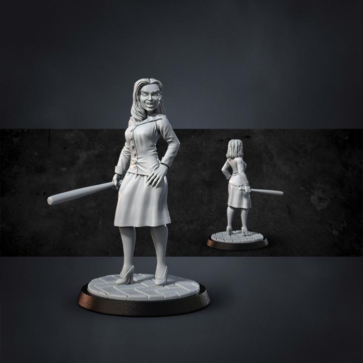 Miniatures for Horror Games Set 1 dnd approx 35mm high Abs resin