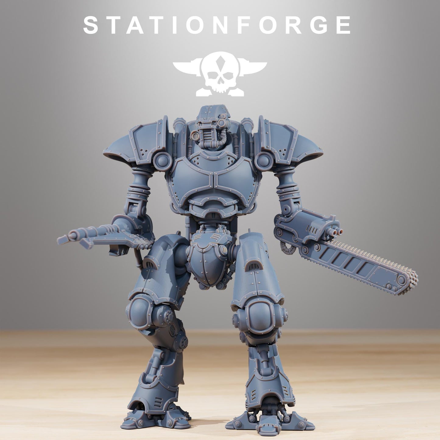 Station Forge Scavenger Armageddon big boy printed in resin and sent in parts