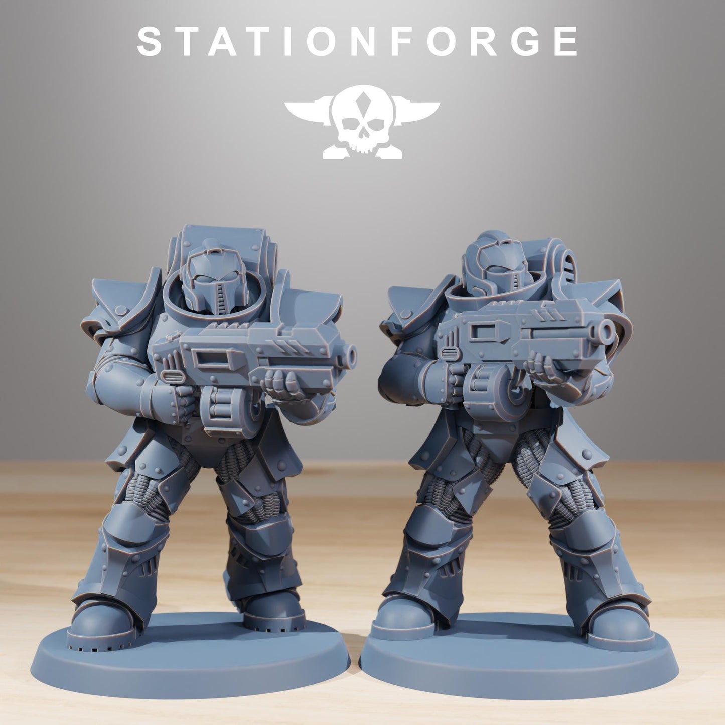 Station Forge Socratis Legion Infantry unit 3d printed proxie Wargames / Marines