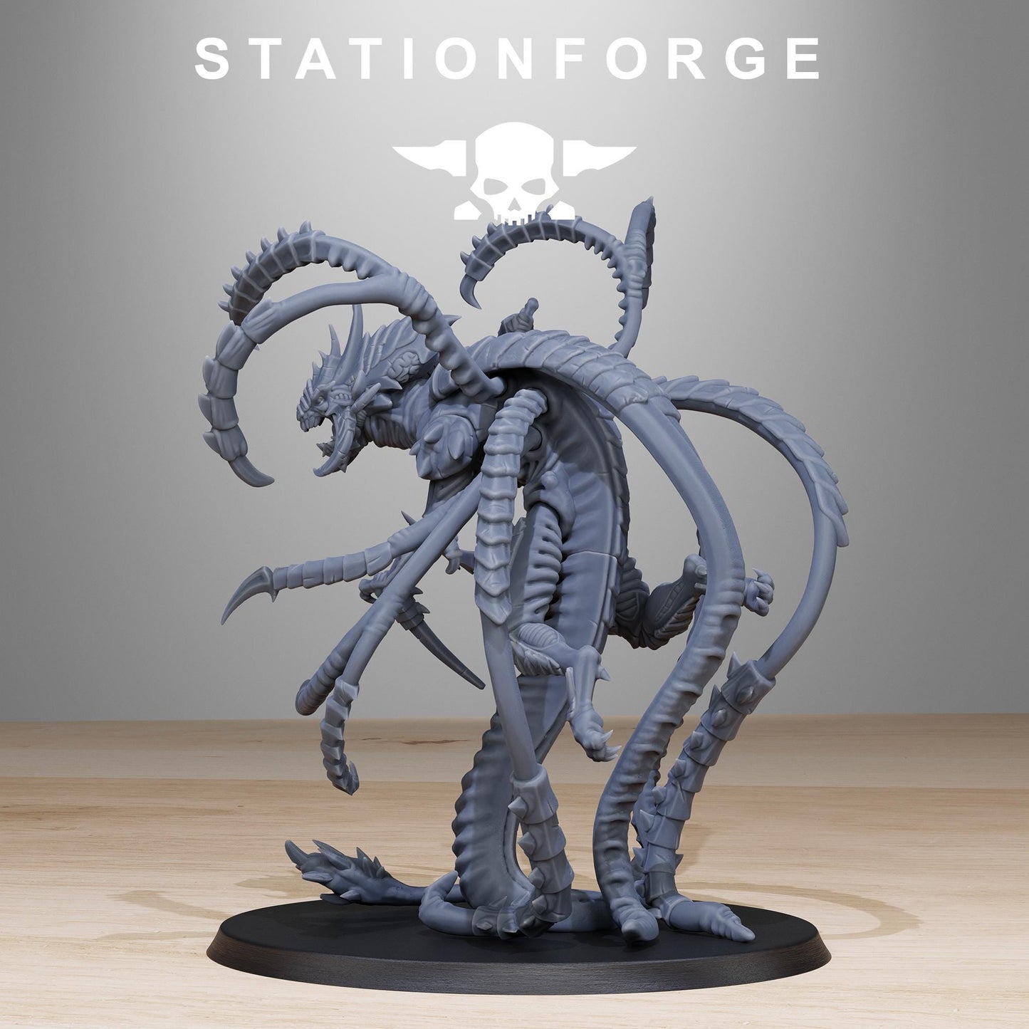 Station Forge Xenarid Assassin Proxy minitures Tabletop RPG Wargaming