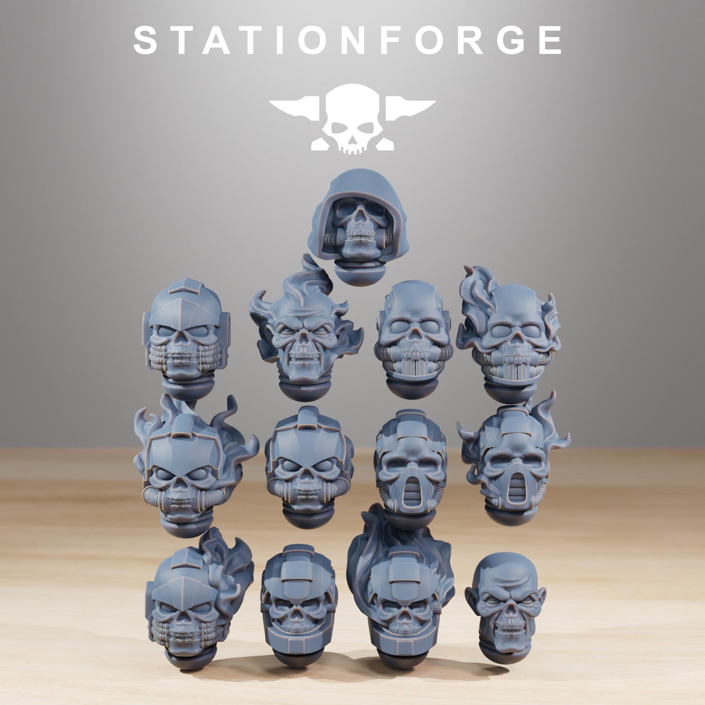 Station Forge Socratis Crusaders Team Proxy minitures Tabletop RPG Wargaming
