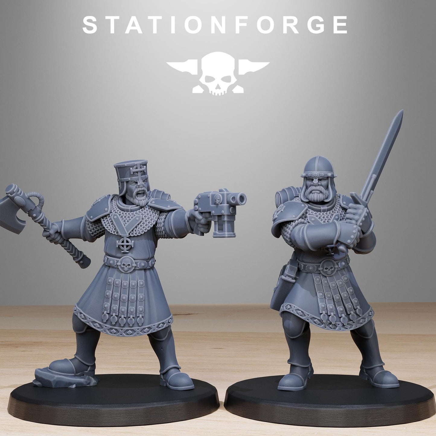 Station Forge Vodalites Melee 3d printed proxie Wargames