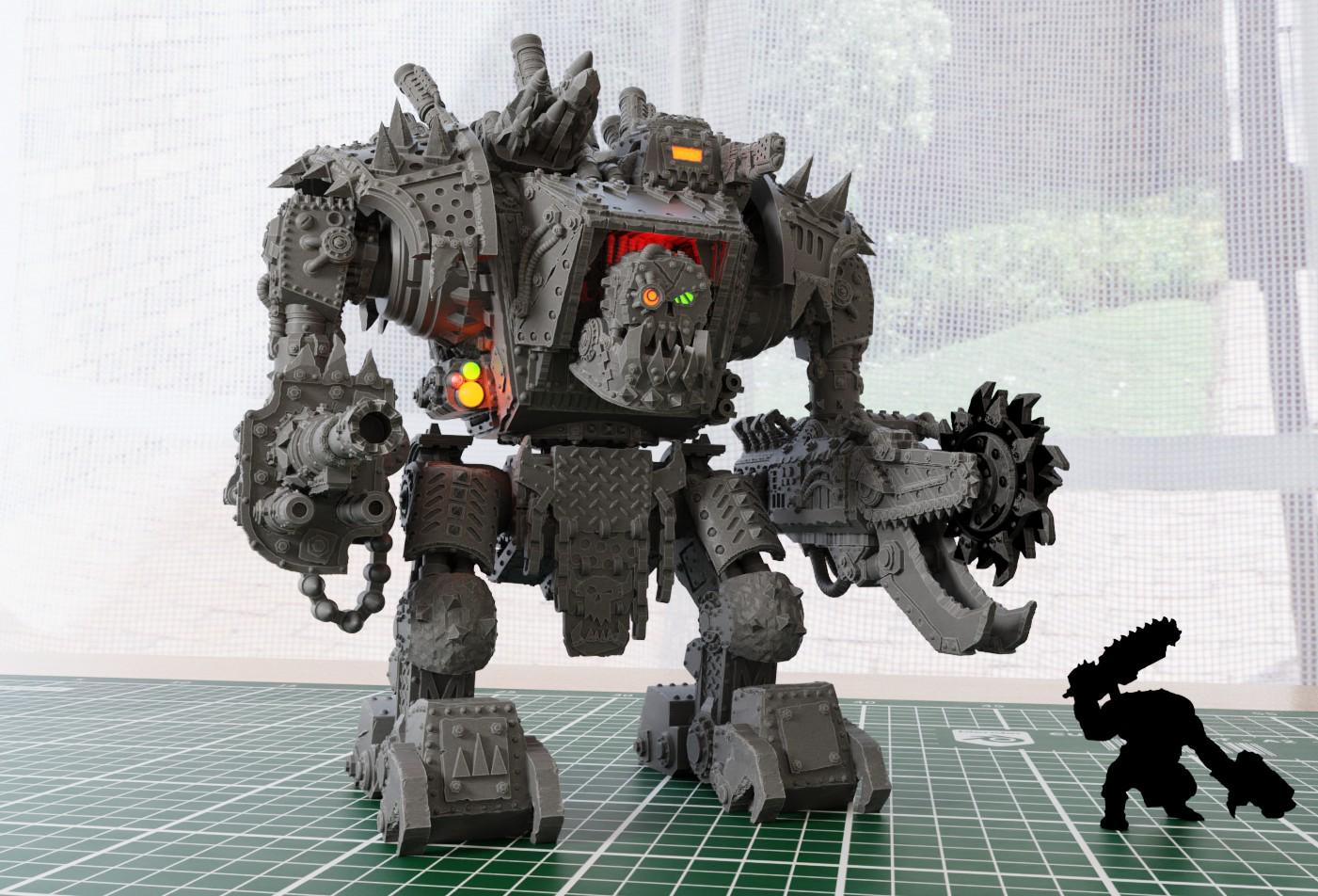 gorkaknight Ork Knight/mega Dread 2