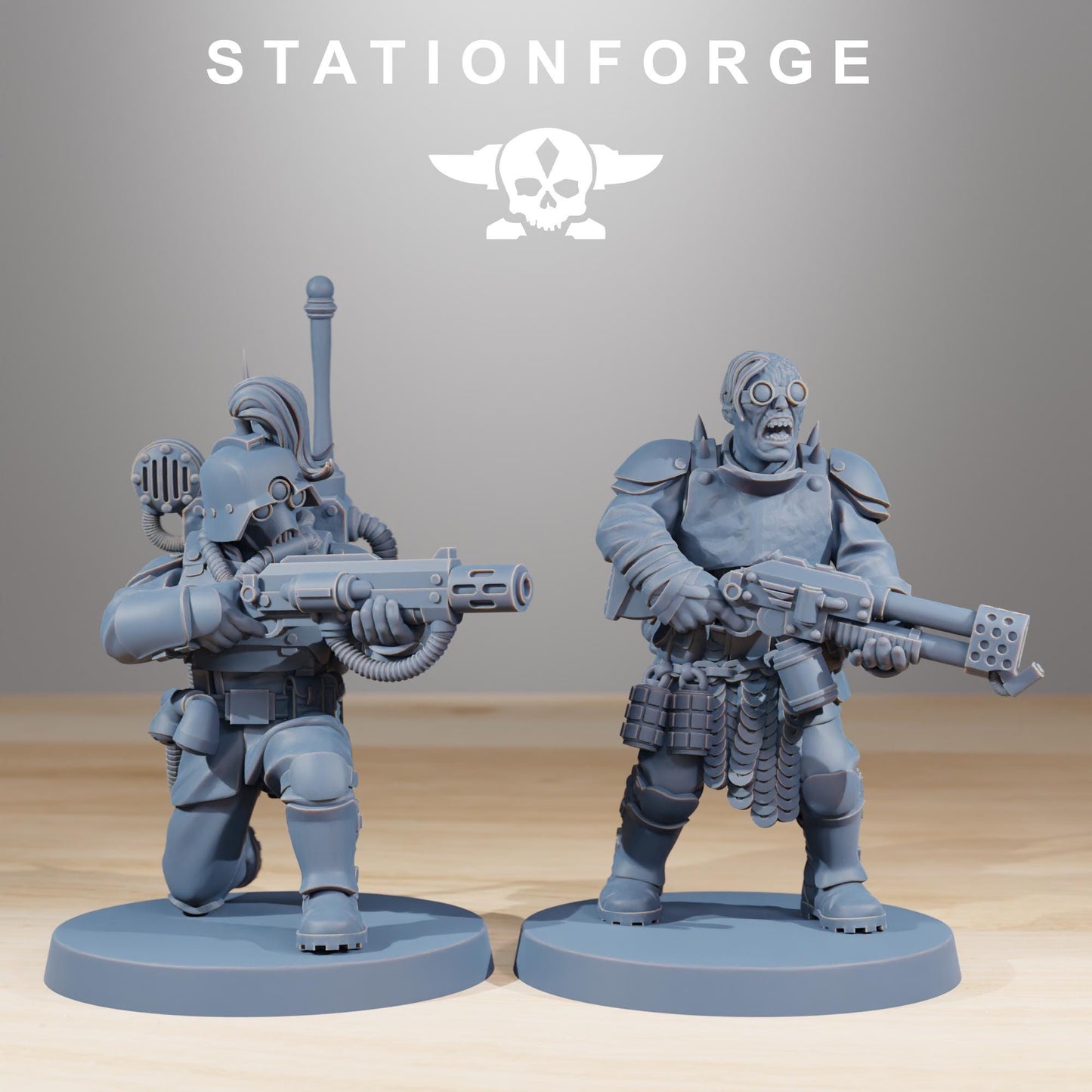 Station Forge Corrupted Guard The Forsaken Team Proxy minitures Tabletop RPG Wargaming