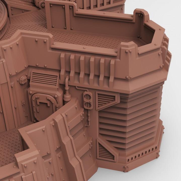Planetary Defense Cannon Sci fi Structure Scenery Terrain 28/32mm RPG Wargaming custom weapon choice now available