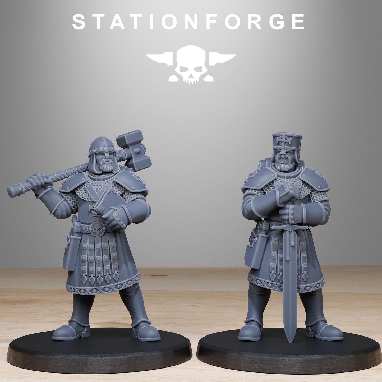 Station Forge Vodalites Melee 3d printed proxie Wargames