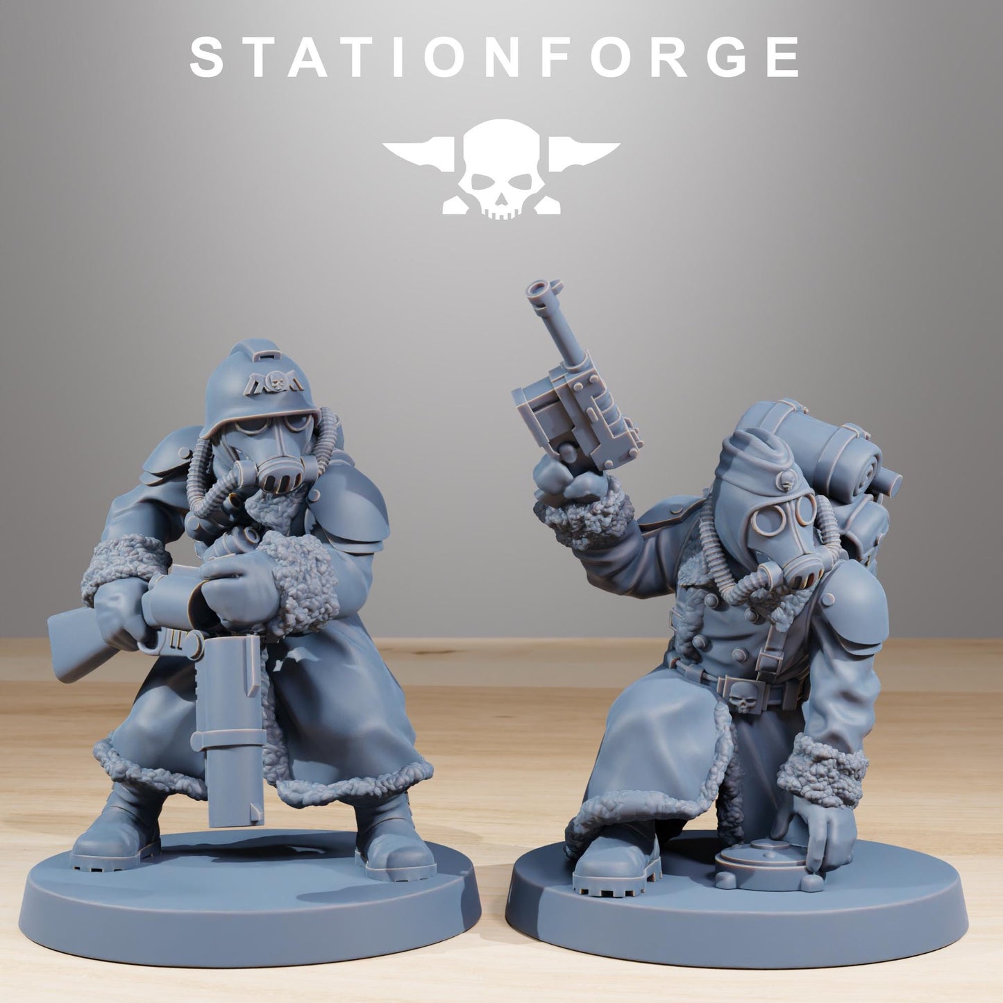 Station Forge GrimGuard Frostwatch 3d printed proxie Wargames
