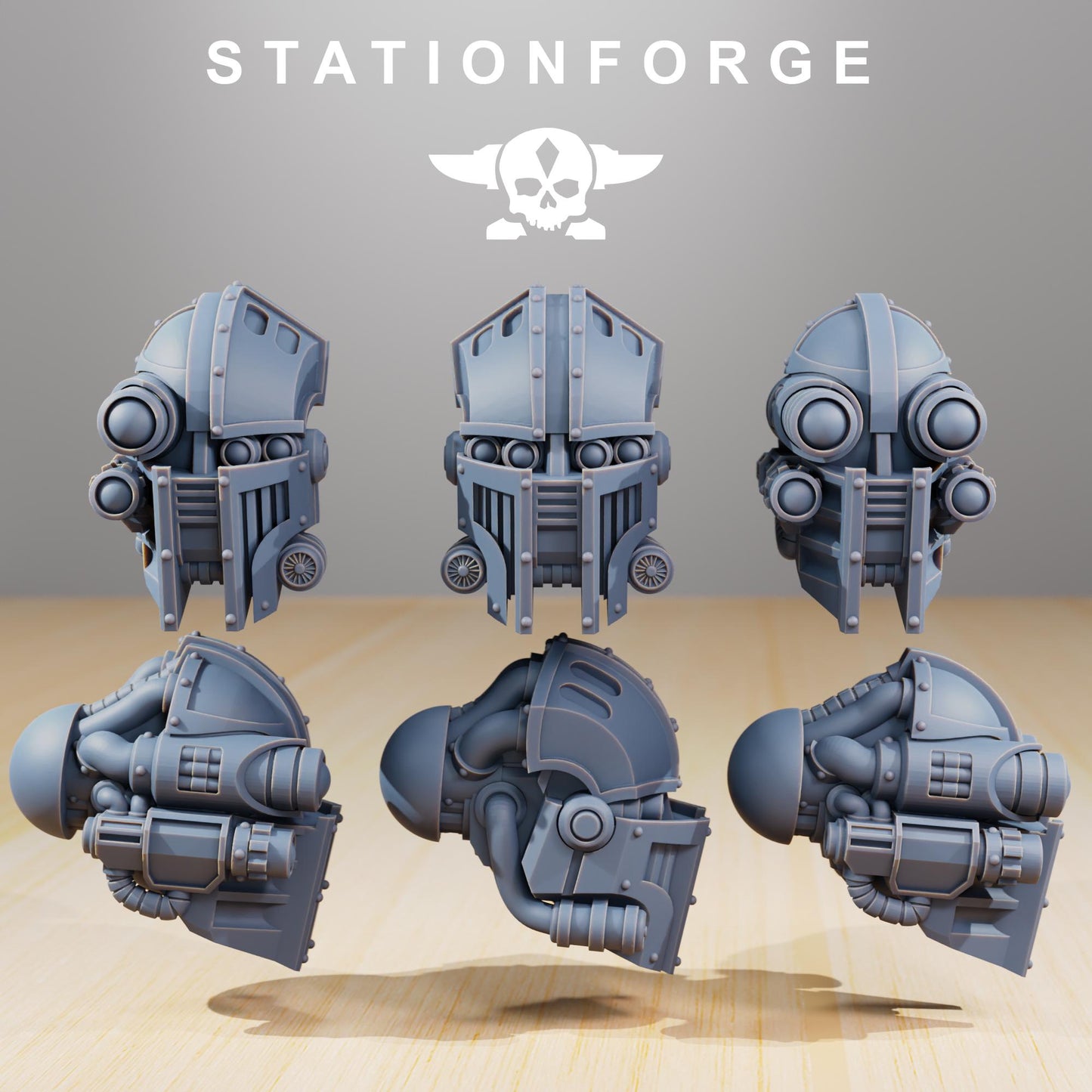 Station Forge Scavenger Defender Mk1 big boy printed in resin and sent in parts