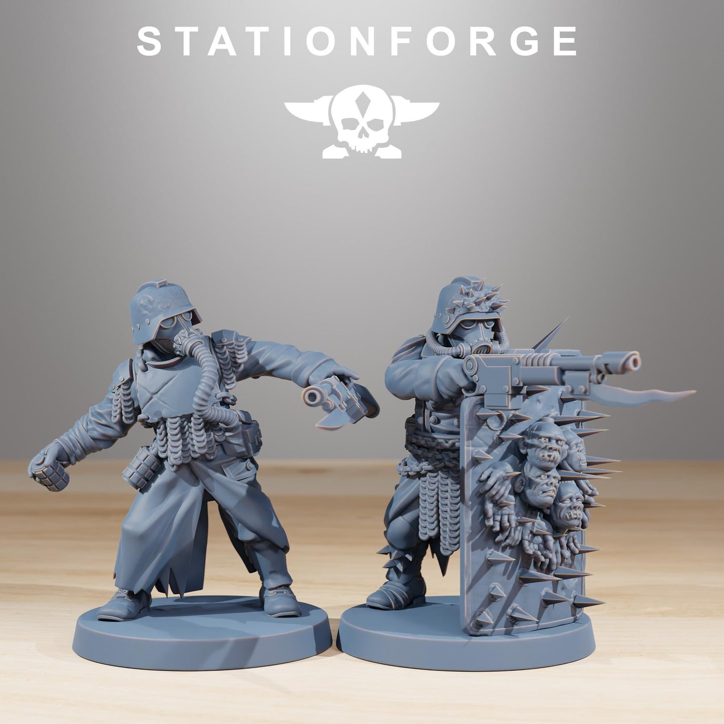 Station Forge Corrupted Guard Kill Team Proxy 28m minitures Tabletop RPG Wargaming